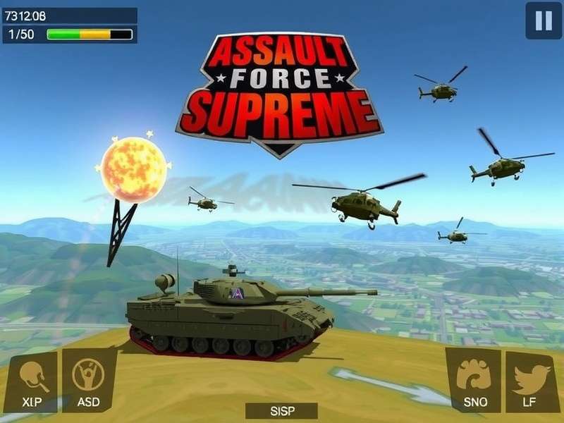 Assault Force Supreme Gameplay Screenshot